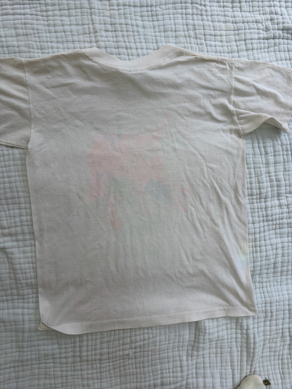 Vintage 80s 90s Neon Beach Graphic T Shirt Single Stitch One Size USA - Picture 10 of 10